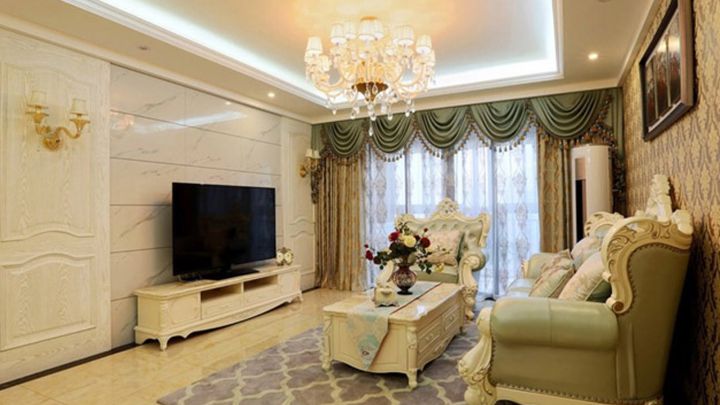 锦绣花苑120㎡奢华欧式案例