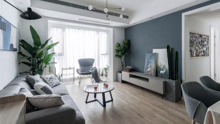 83㎡现代北欧，简约舒适的小资格调