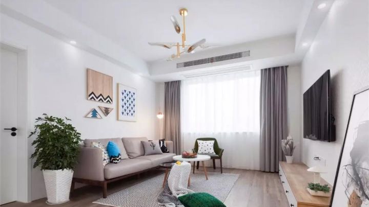 温馨北欧，清新惬意的暖心之家