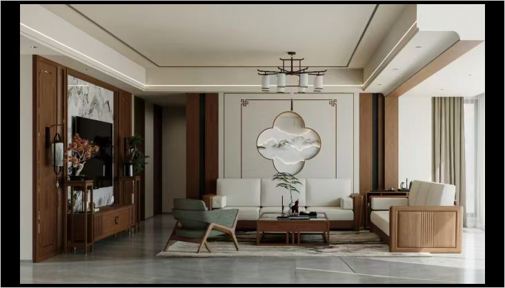 新中式136㎡，一眼万年的东方韵味