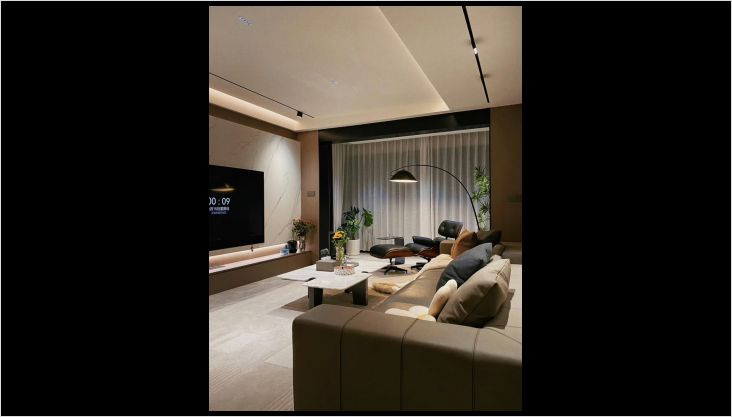 简约风无主灯，心安之处