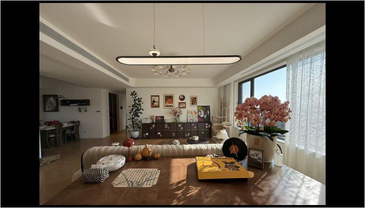 德贤公馆143㎡奶油中古风实景落地